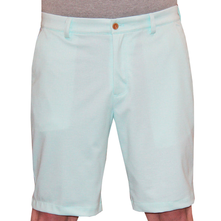 Greg Norman Men's Solid Bay Knit Stretch Golf Shorts