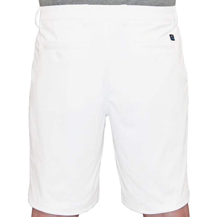 Greg Norman Men's Solid Bay Knit Stretch Golf Shorts