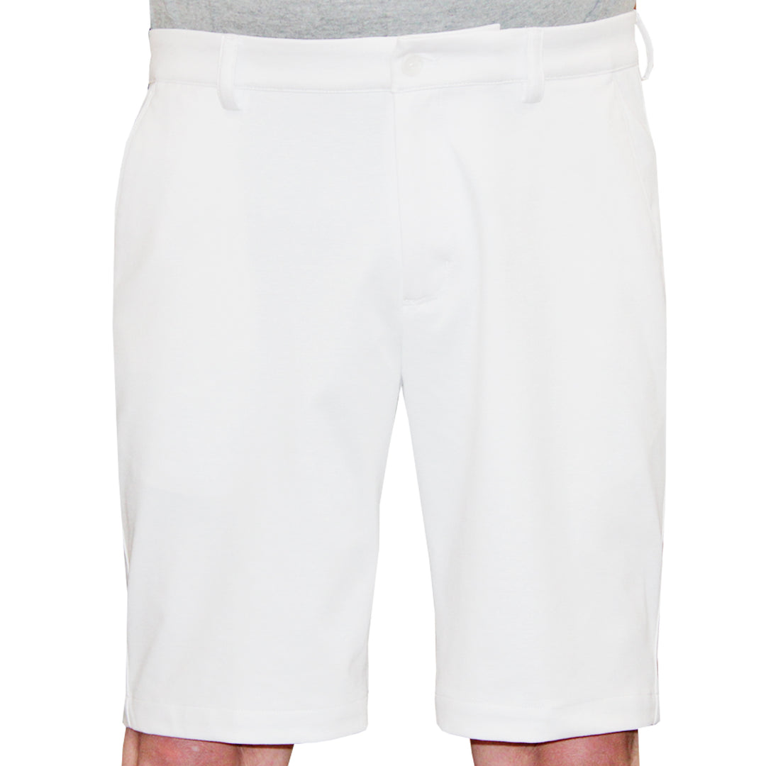 Greg Norman Men's Solid Bay Knit Stretch Golf Shorts