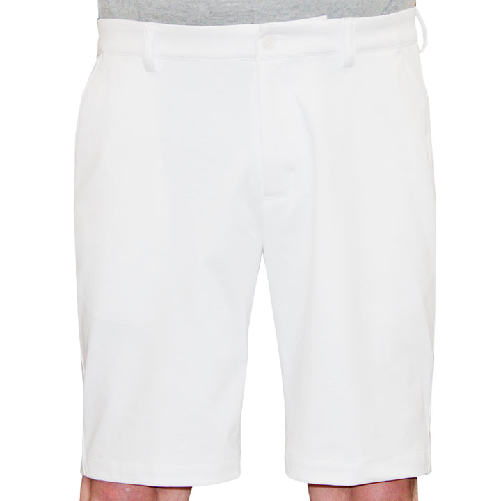 Greg Norman Men's Solid Bay Knit Stretch Golf Shorts