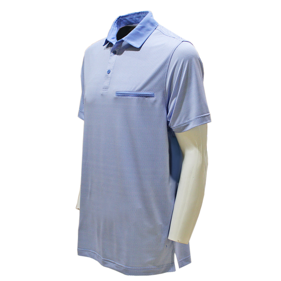 Head Men's Hex Pattern Print Polo Golf Shirt