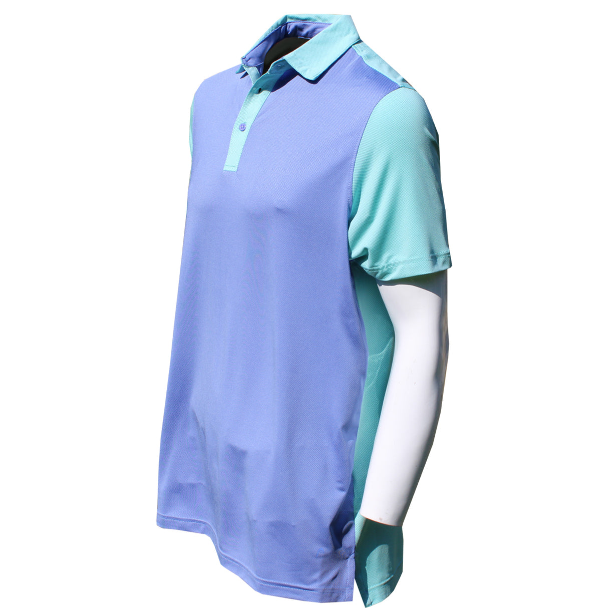 Head Men's Two-Tone Dot Print Polo Golf Shirt