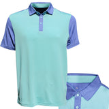 Head Men's Two-Tone Dot Print Polo Golf Shirt