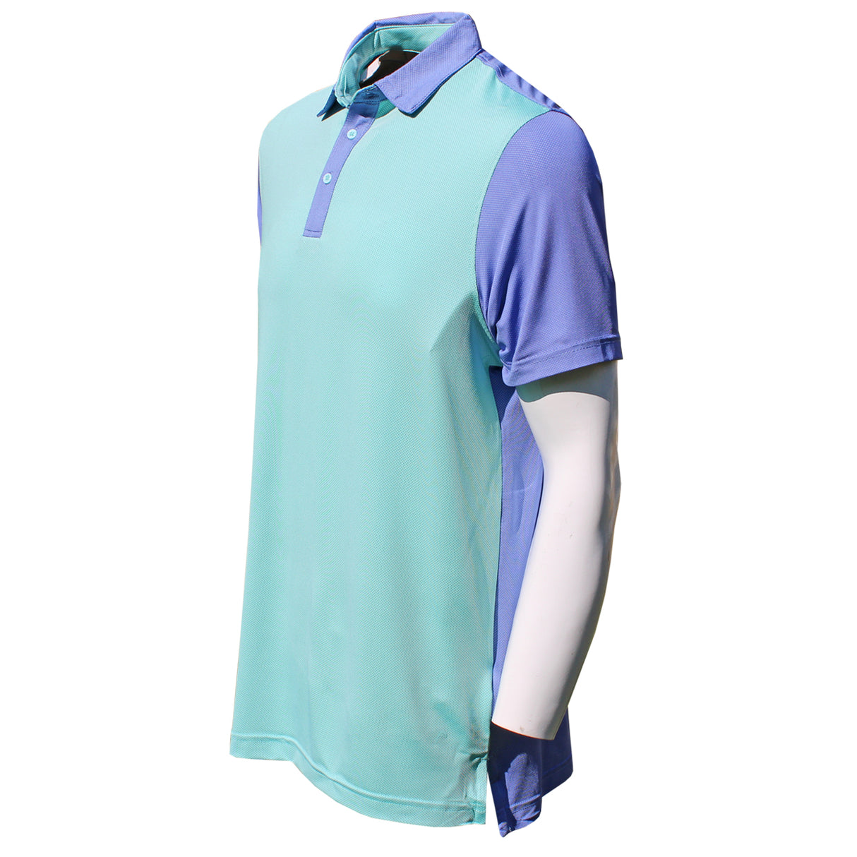 Head Men's Two-Tone Dot Print Polo Golf Shirt