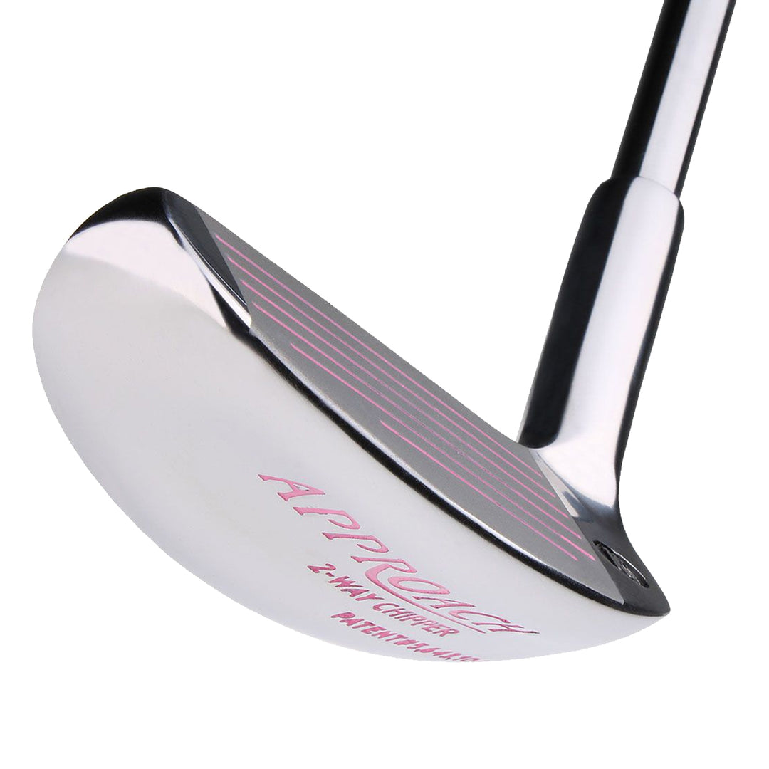 Intech Golf Chrome/Pink Approach Two-Way Chipper