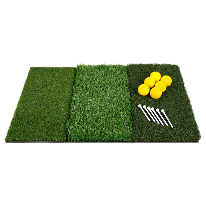 Orlimar Golf Triple Surface Practice Mat