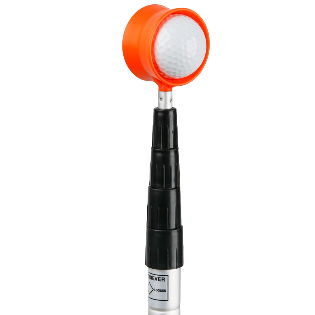 H2 6' Telescoping Double Cup Golf Ball Retriever, Orange