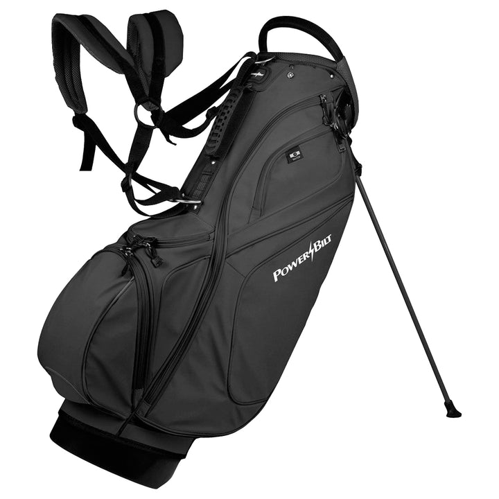 Powerbilt TPS Dunes 14-Way Synthetic Leather Golf Stand Bag