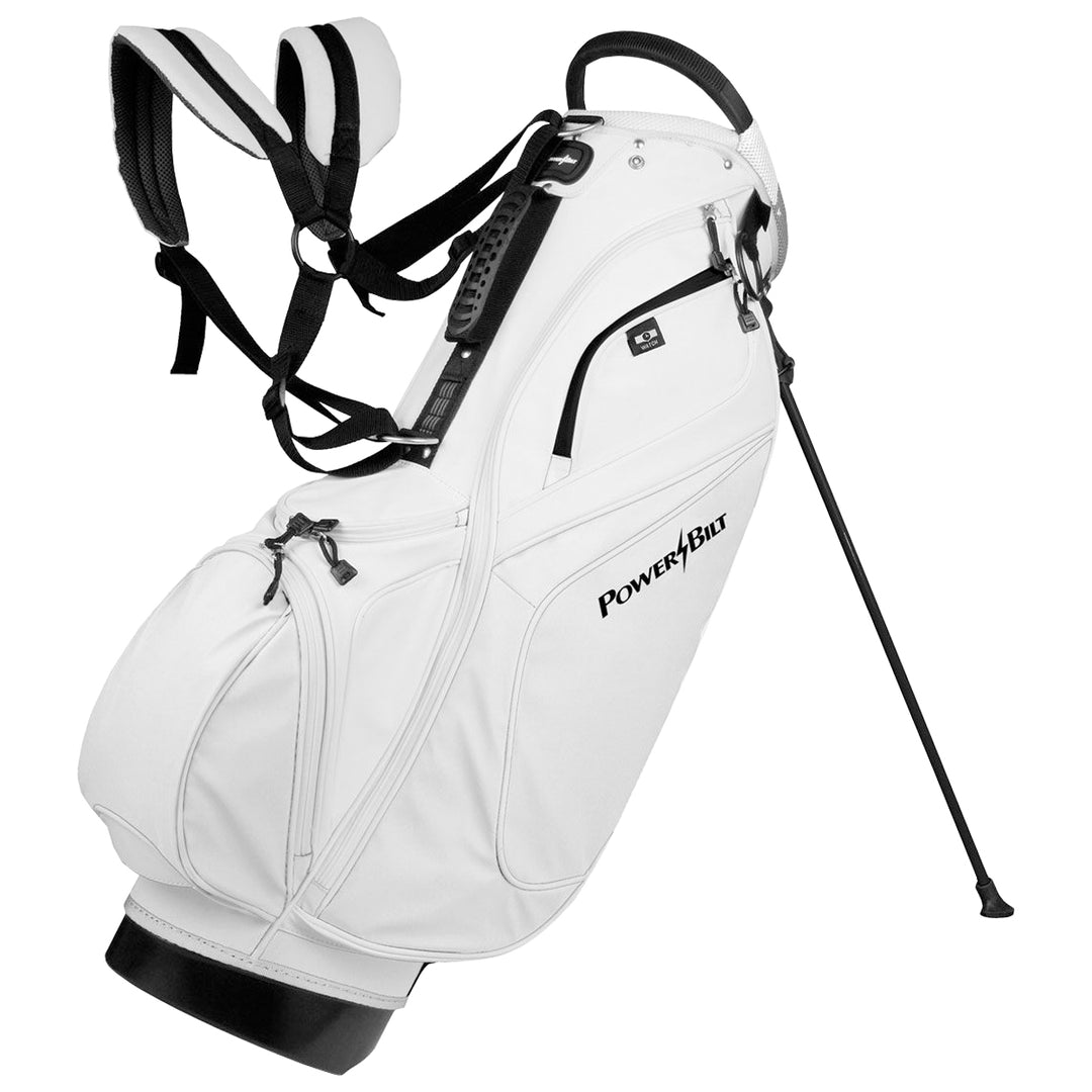 Powerbilt TPS Dunes 14-Way Synthetic Leather Golf Stand Bag