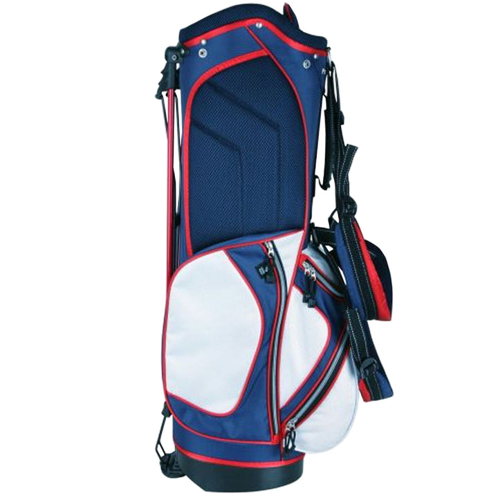 Powerbilt Dunes Lightweight Dual Strap USA Red/White/Blue Stand Bag