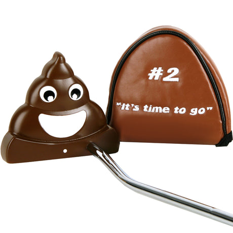 Intech Golf #2 Poop Emoji Mallet Putter