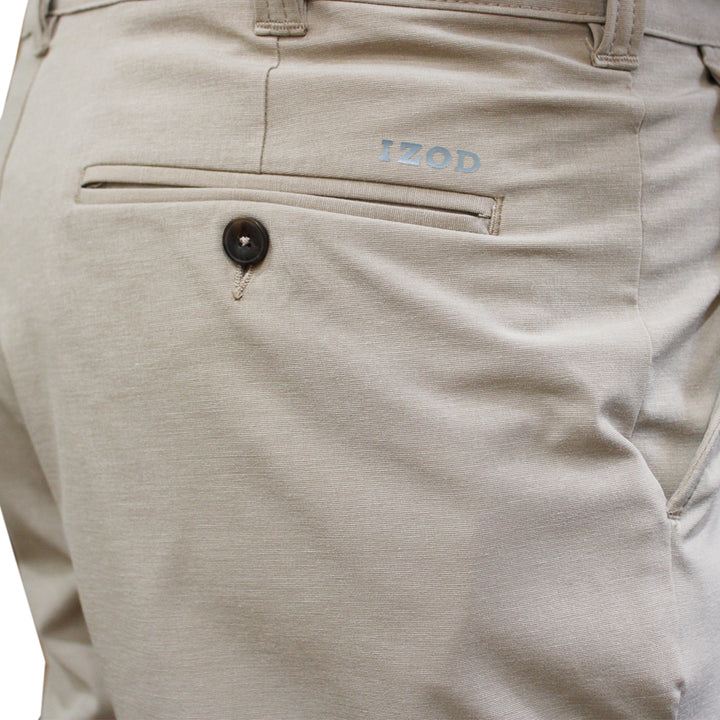 IZOD Golf Men's Straight Fit 9" Flat Front Performance Shorts