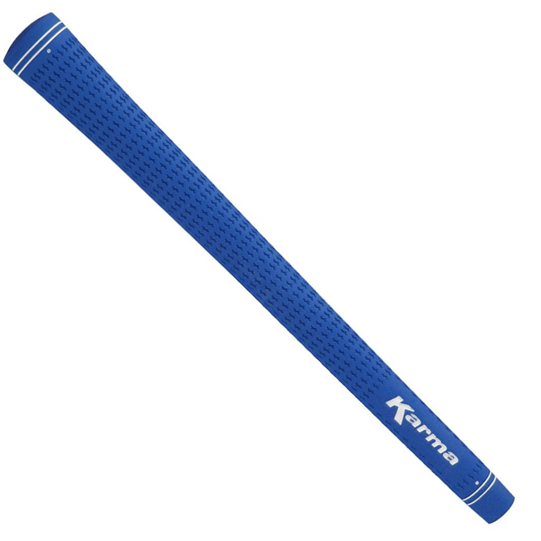 Karma Velour Blue Golf Club Grip Kit (13 Grips, Solvent & Double Sided Tape)