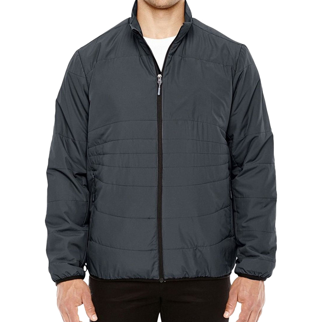 North End Men's Resolve Packable Insulated Water Resistant Golf Jacket
