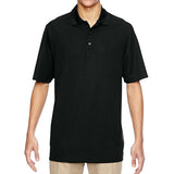 North End Performance Solid Waffle Texture Polo Golf Shirt