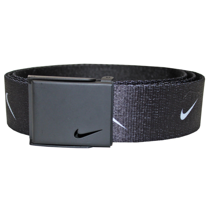 Nike Golf Men's Reversible Cut To Fit Swoosh Repeat Web Belt