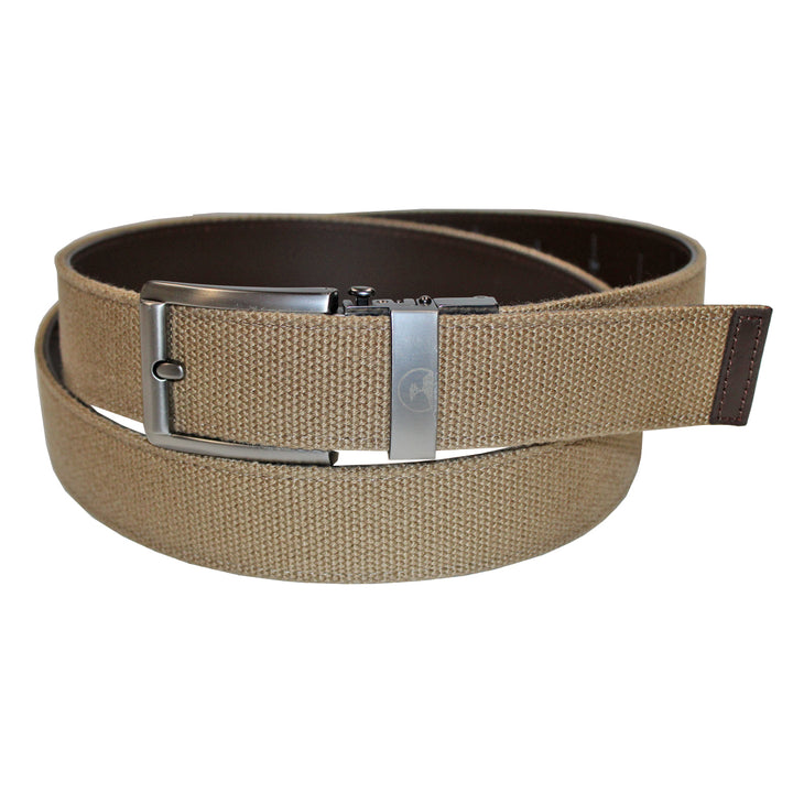 Pebble Beach Men's Cut To Fit Canvas Golf Belt (One Size Fits Most)