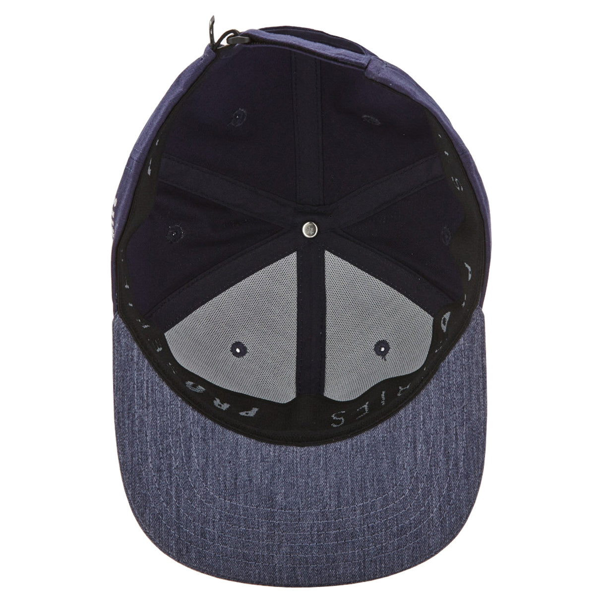 PGA Tour Golf 2-Tone Heather Flat Brim Adjustable Hat