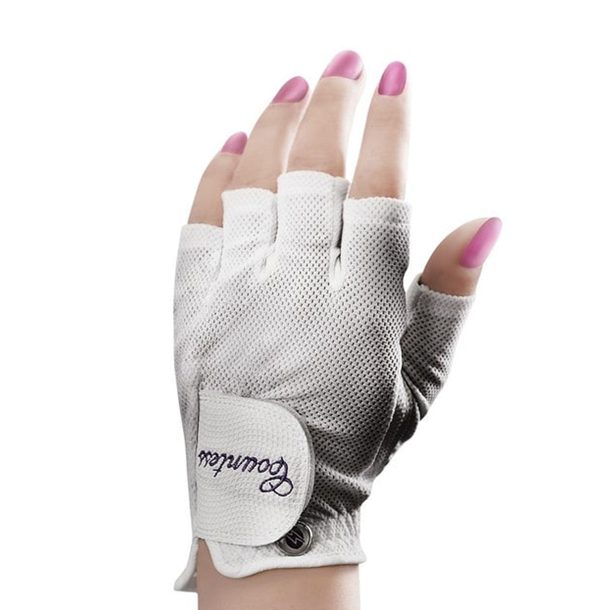 PowerBilt Countess Half Mesh Golf Gloves (3-pack)
