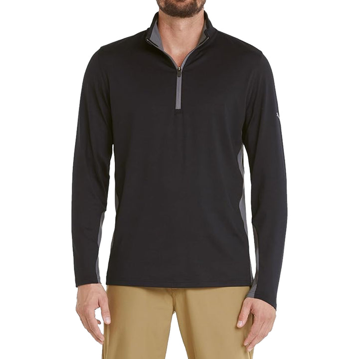 PUMA Golf Men's Gamer 1/4-Zip Performance Pullover