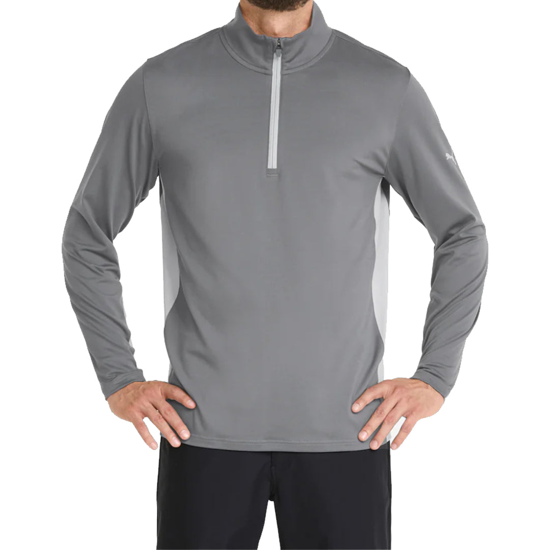 PUMA Golf Men's Gamer 1/4-Zip Performance Pullover