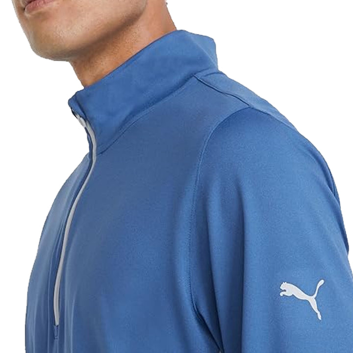 PUMA Golf Men's Gamer 1/4-Zip Performance Pullover