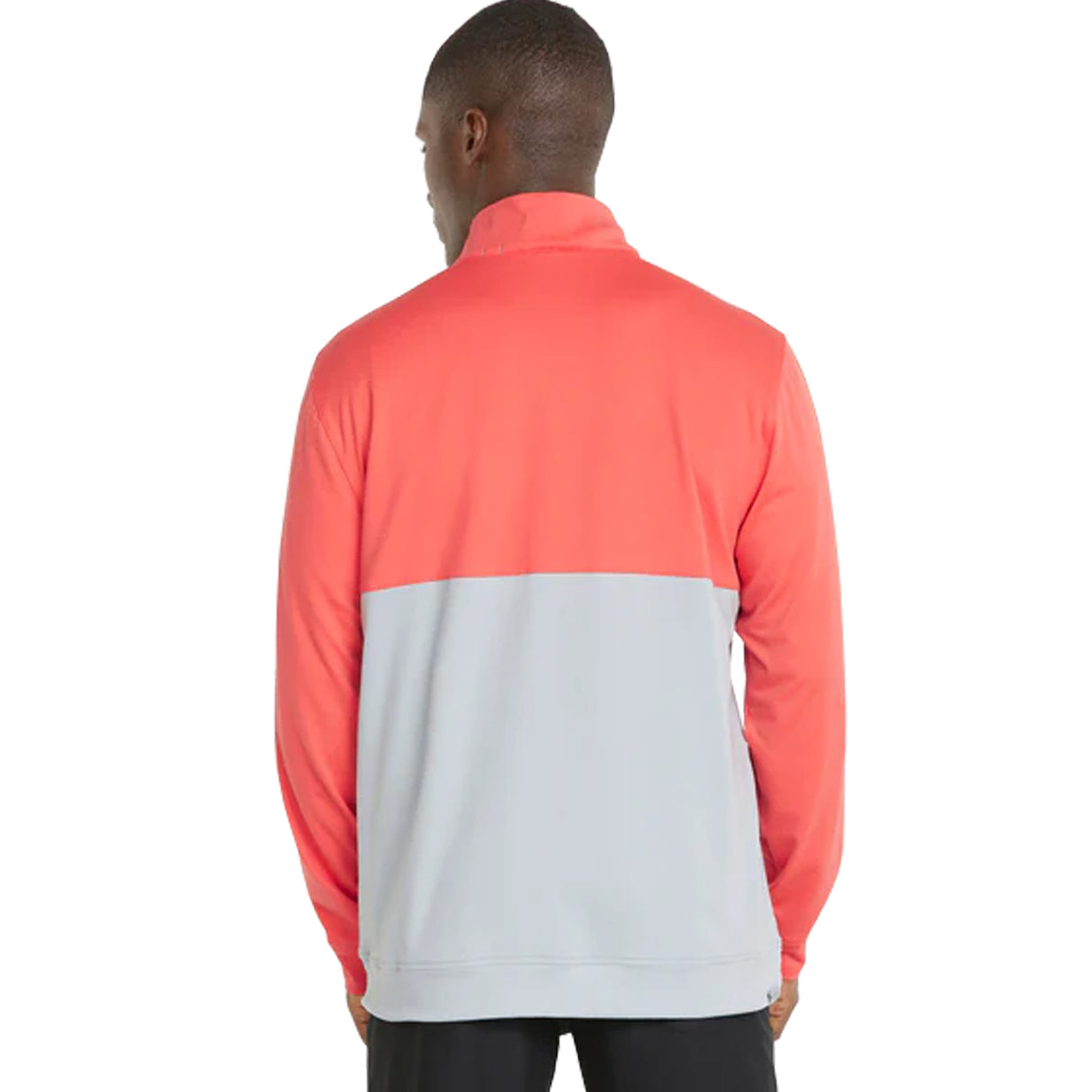 PUMA Golf Men's Gamer Colorblock 1/4-Zip Pullover