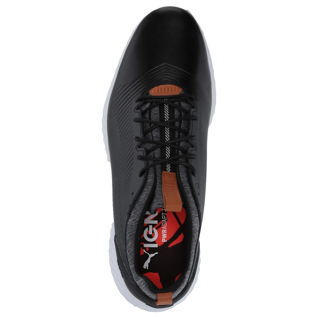 PUMA Men's Ignite Pwradapt 2.0 Leather Waterproof Golf Shoe