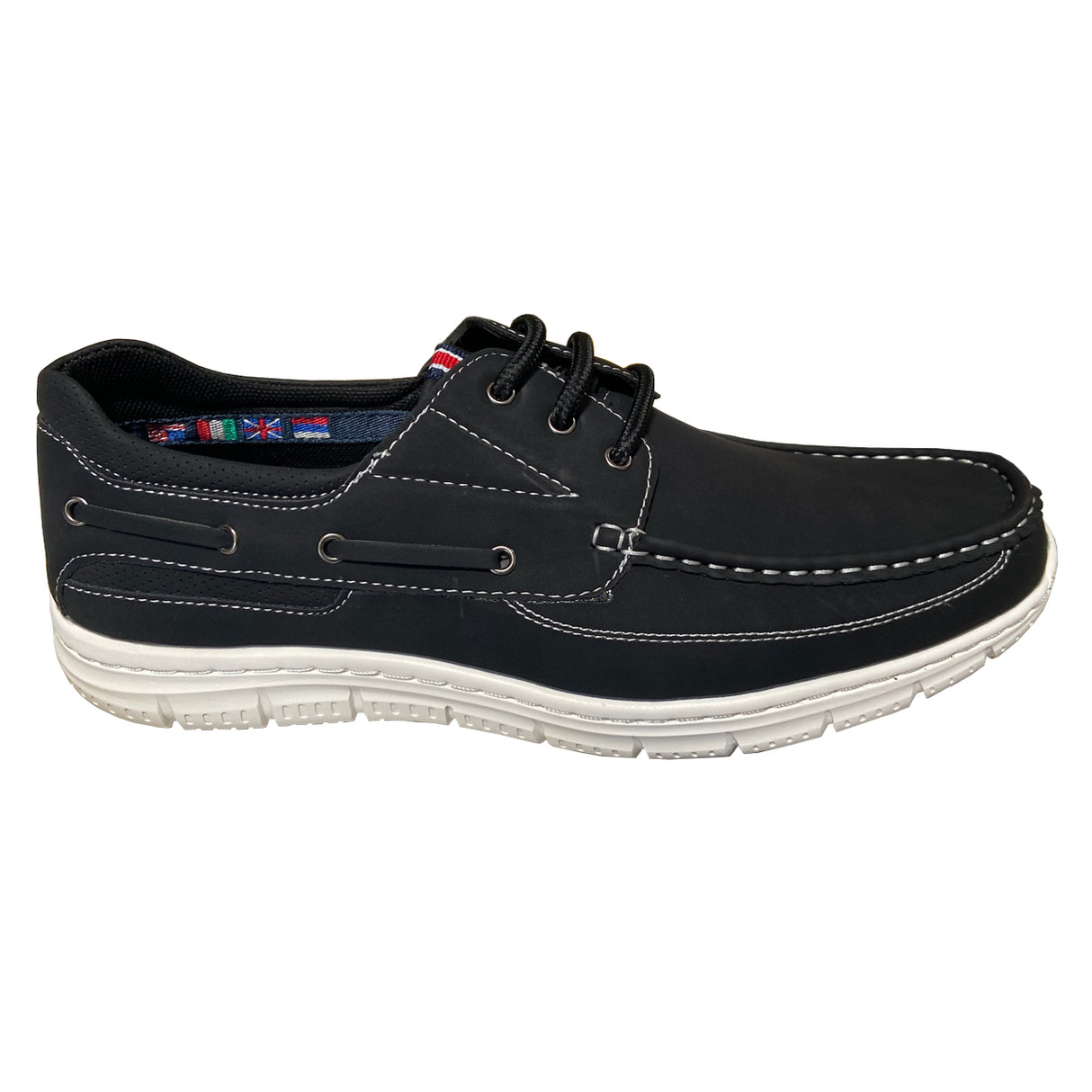 Sedagatti Men's Casual Top Lace Boat Shoes