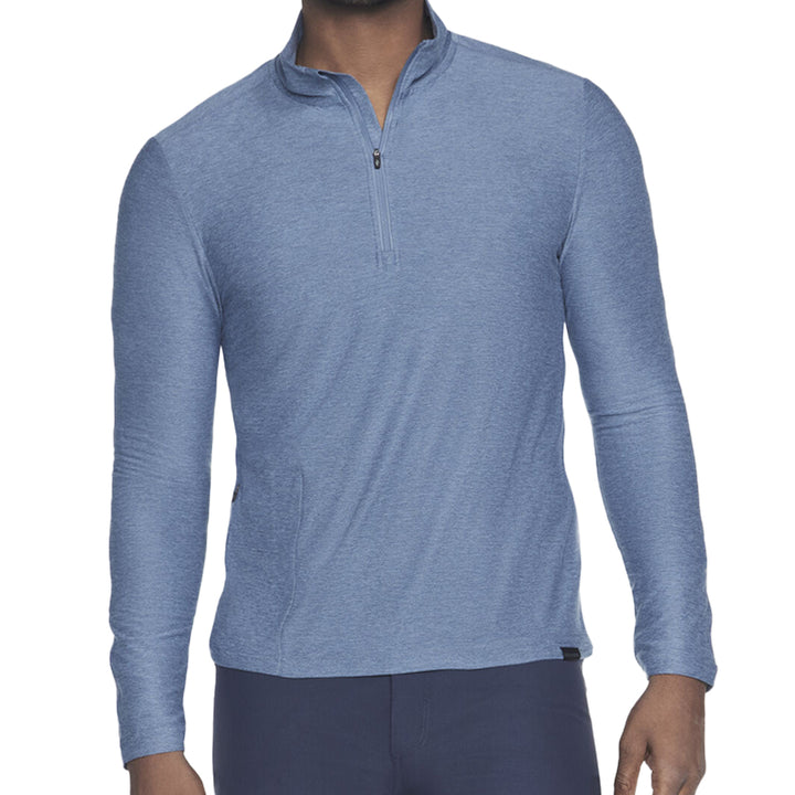 Skechers GODri All Day 1/4-Zip Longsleeve Performance Pullover Shirt