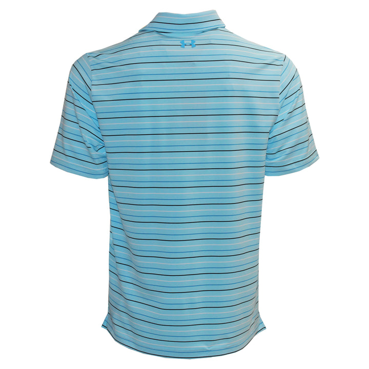 Under Armour Golf Men's T2 Green Trace Stripe Polo Shirt