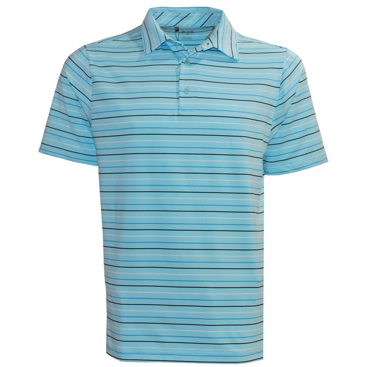 Under Armour Golf Men's T2 Green Trace Stripe Polo Shirt