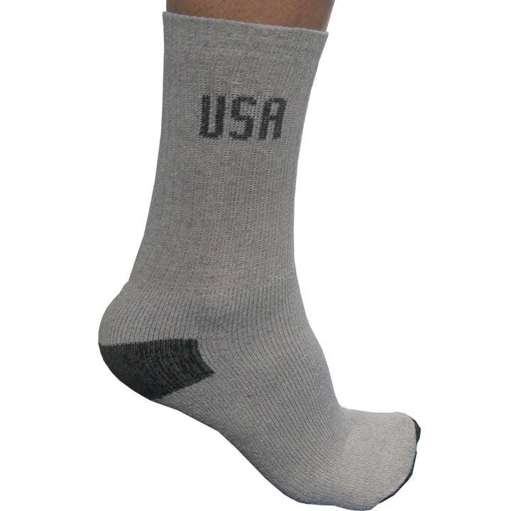 OK Sports First Quality USA Crew Golf Socks (4-Pair)