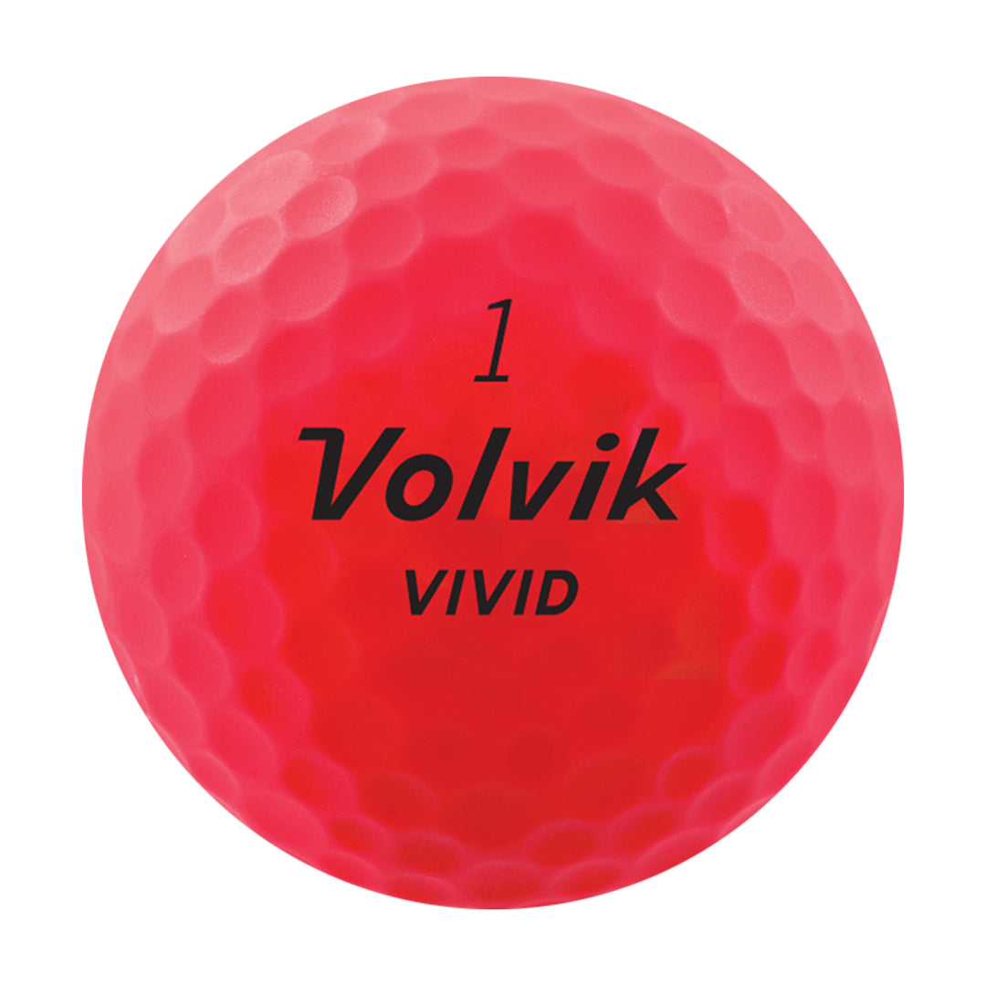 Volvik New Vivid Matte Finish Golf Balls (1 Dozen)