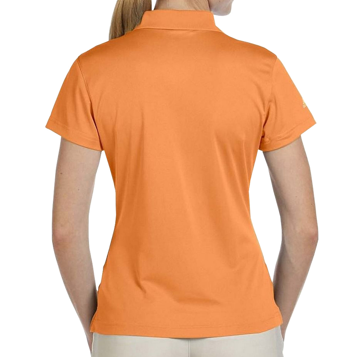 Adidas Golf Women's Climalite Jacquard Solid Polo Shirt