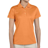 Adidas Golf Women's Climalite Jacquard Solid Polo Shirt