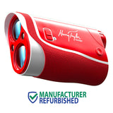 Harry Taylor Golf Red Edition Laser Rangefinder with Slope, Manufacturer Refurb