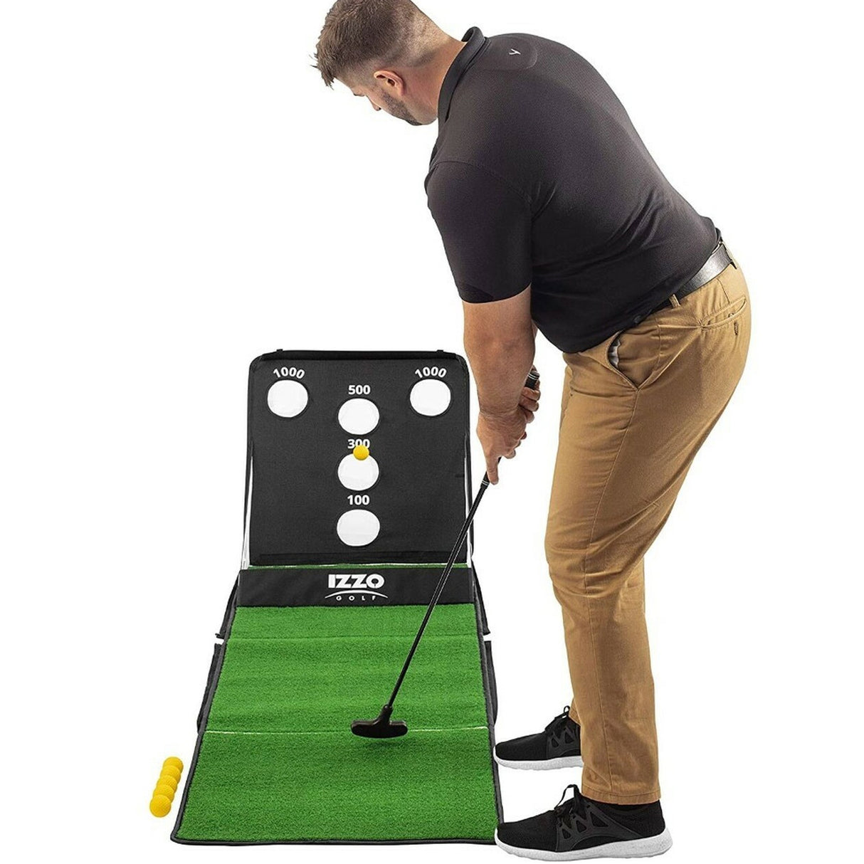 IZZO Skee-Golf Practice and Game Set